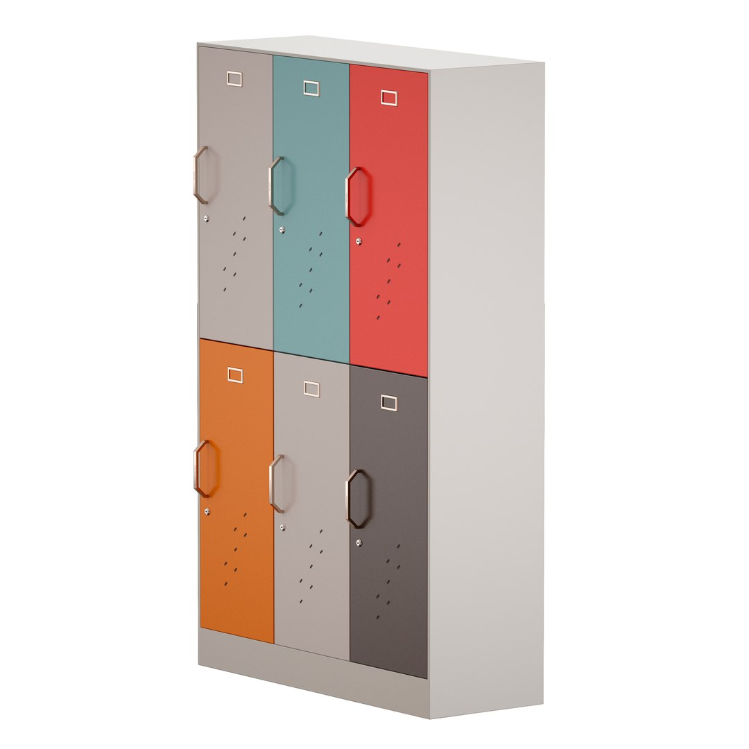 3D Sports Locker For Changing Room - TurboSquid 1950343