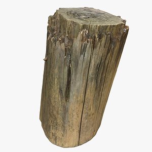 3D Tree Stump Seat 30
