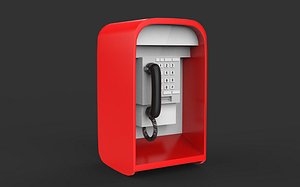 Phone box 3D model 3D model