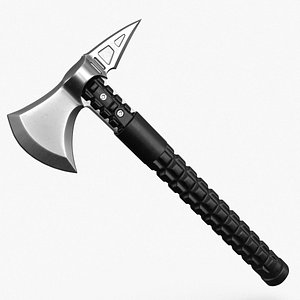 3D Combat Tactical Axe model