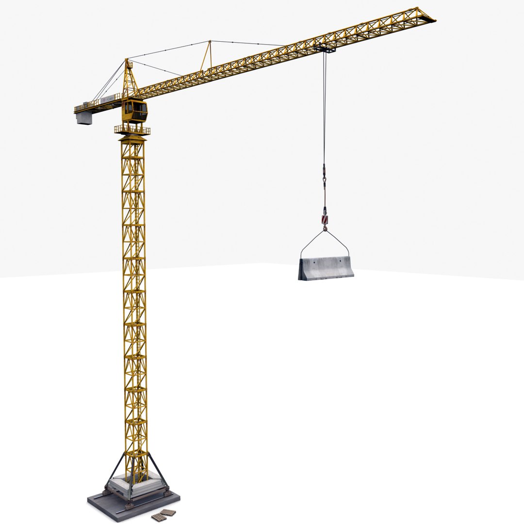 Tower Crane 3ds