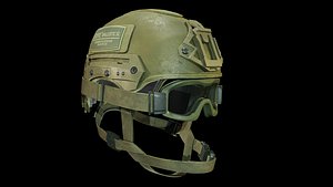 Exfil Ballistic Helmet with Goggles