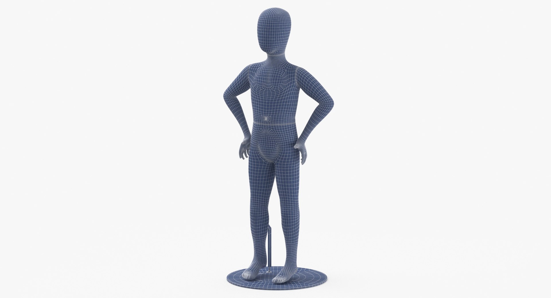 Clothing Mannequins Modular 09 3D Model TurboSquid 1969405