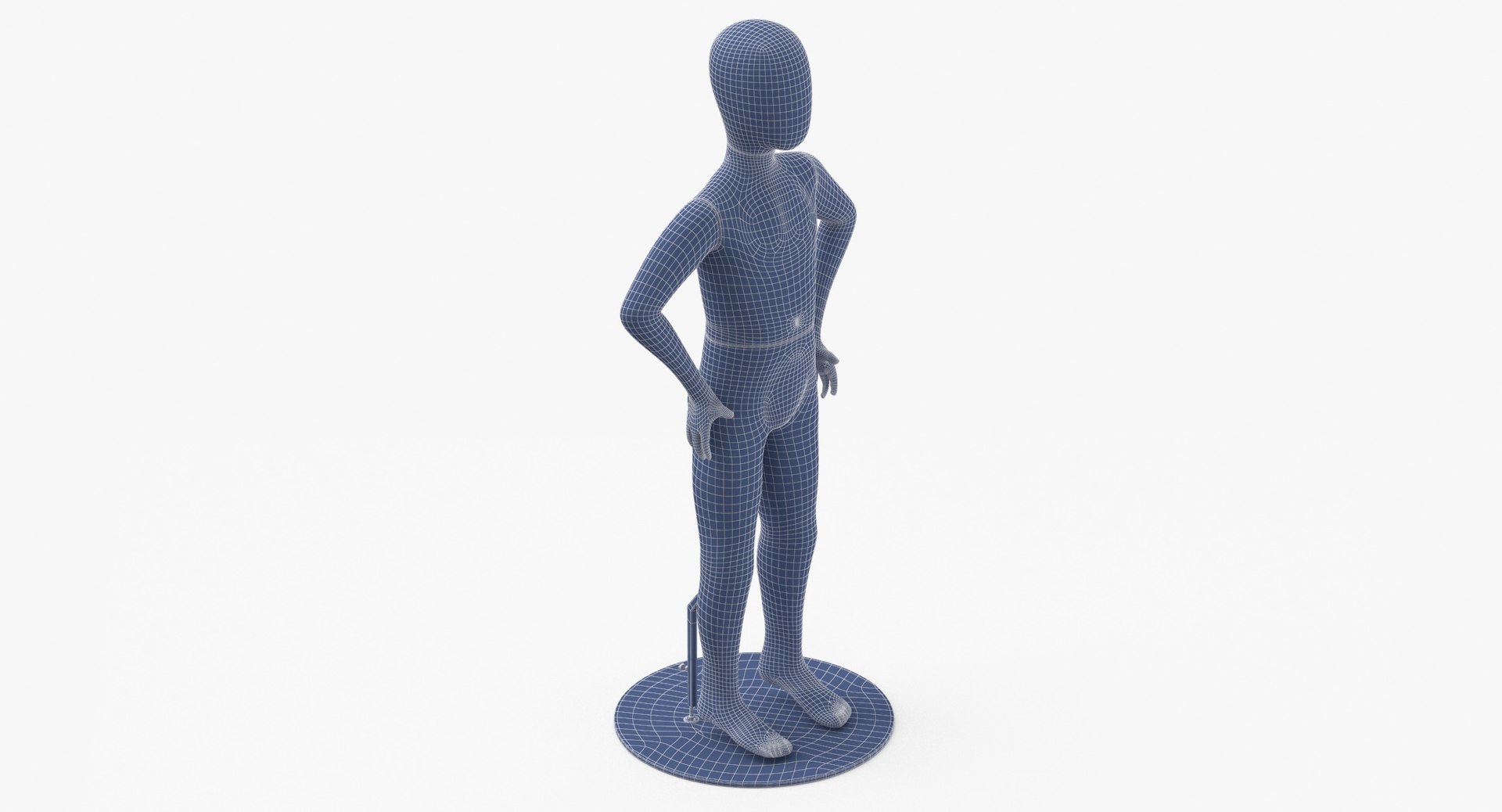 Clothing Mannequins Modular 09 3D Model TurboSquid 1969405