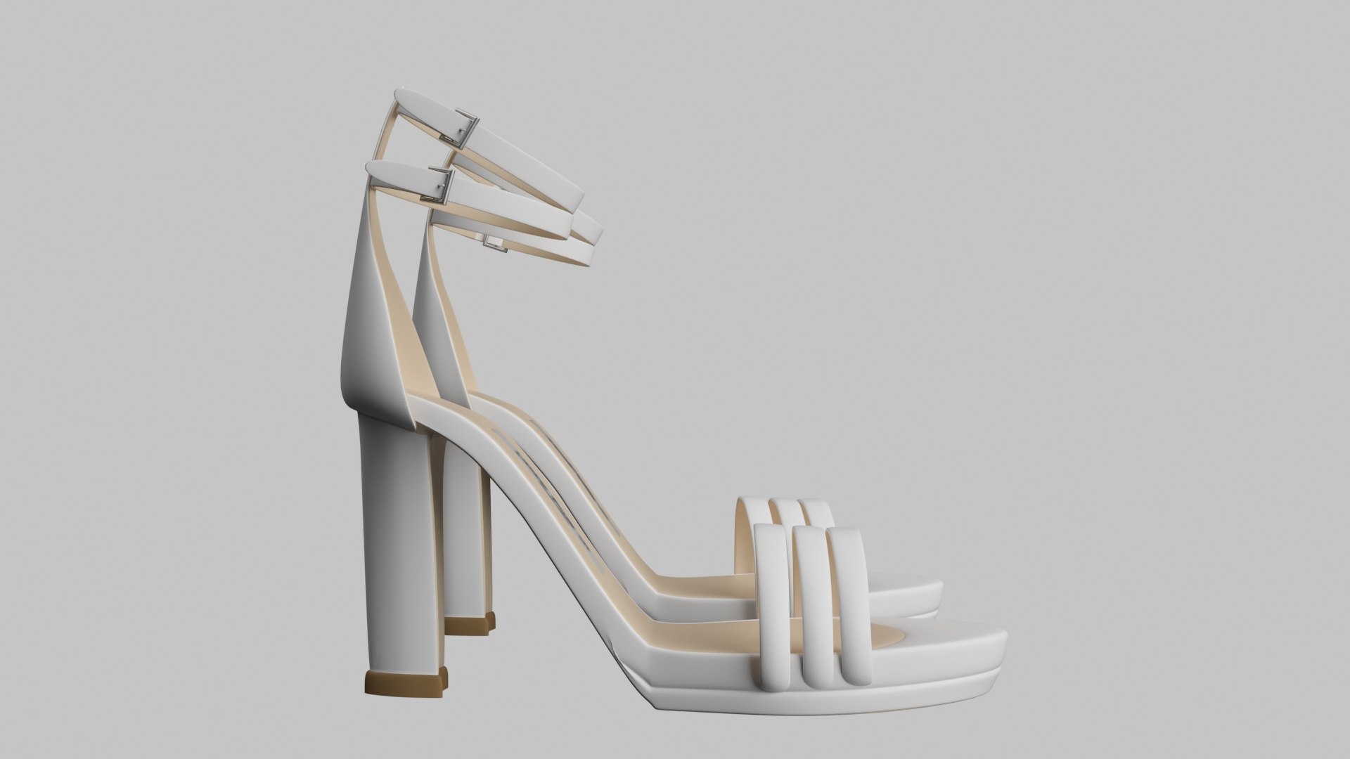 Heel Shoes Model - TurboSquid 1627141