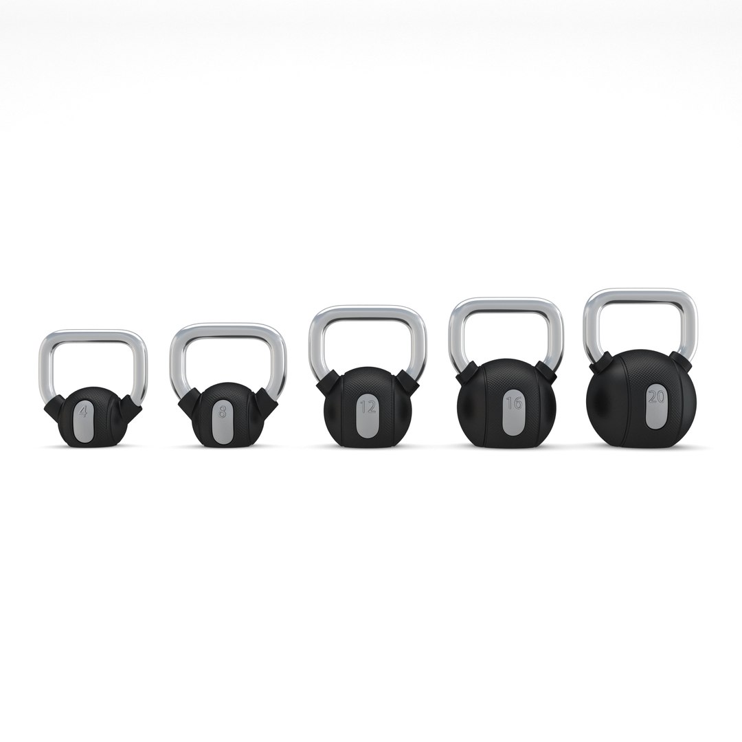 - 9 weights accessories 3D https://p.turbosquid.com/ts-thumb/am/0wtmAc/y6TA0NeN/2kettlebells/jpg/1497070992/1920x1080/fit_q87/6b71c5d232d30fc3fa75d63ddd3dc40f6effced9/2kettlebells.jpg