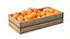 Orange Wooden Crate