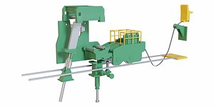 metal rolling 3D model