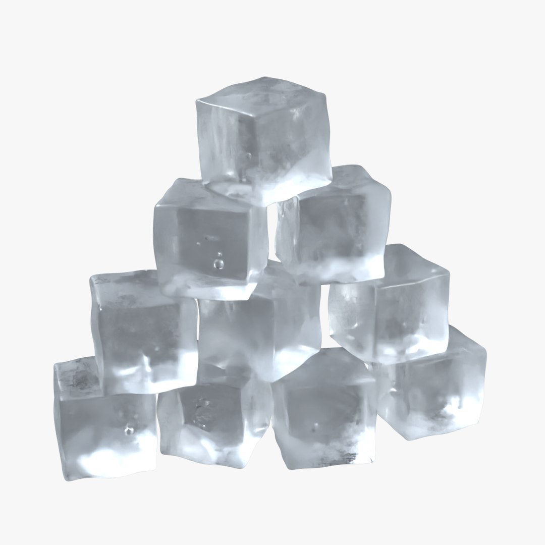 Ice cube. 3D render of ice cube , #AFFILIATE, #cube, #Ice, #ice