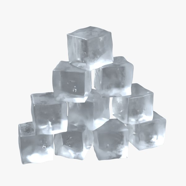 ice cube 10 version 3D model