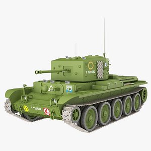 cromwell iv 27m green 3D model