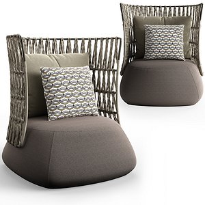 3D Armchair Fat