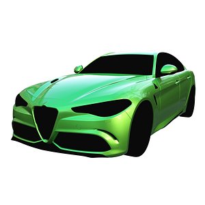 3D Car Paint 01 Green Neon