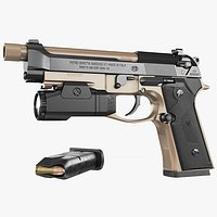 Beretta M9A3  Flat Dark Earth  Black