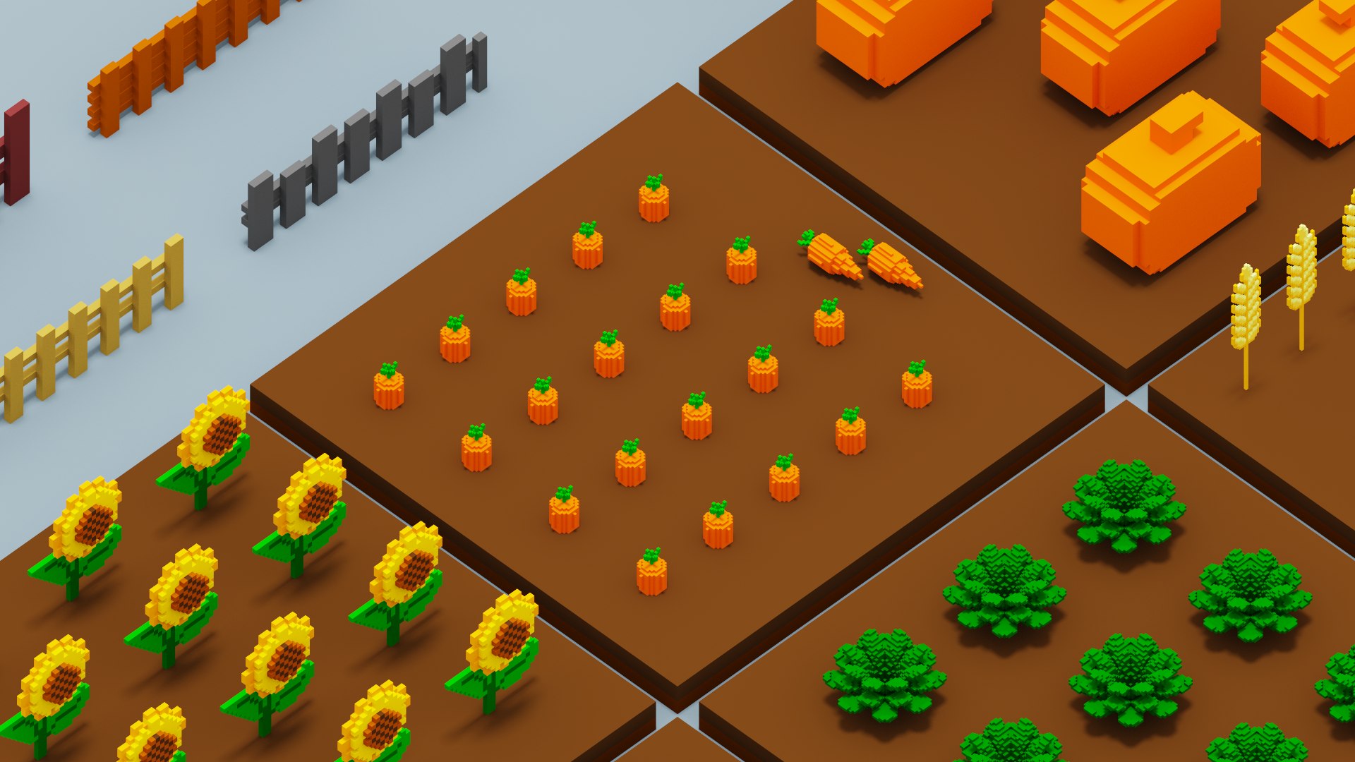 3D Voxel Farm Pack model https://p.turbosquid.com/ts-thumb/am/KXrcAU/MW/snap20230419005207/png/1681858726/1920x1080/fit_q87/4b5d722846fc5fbc0d58b6a3e0667486877212b3/snap20230419005207.jpg