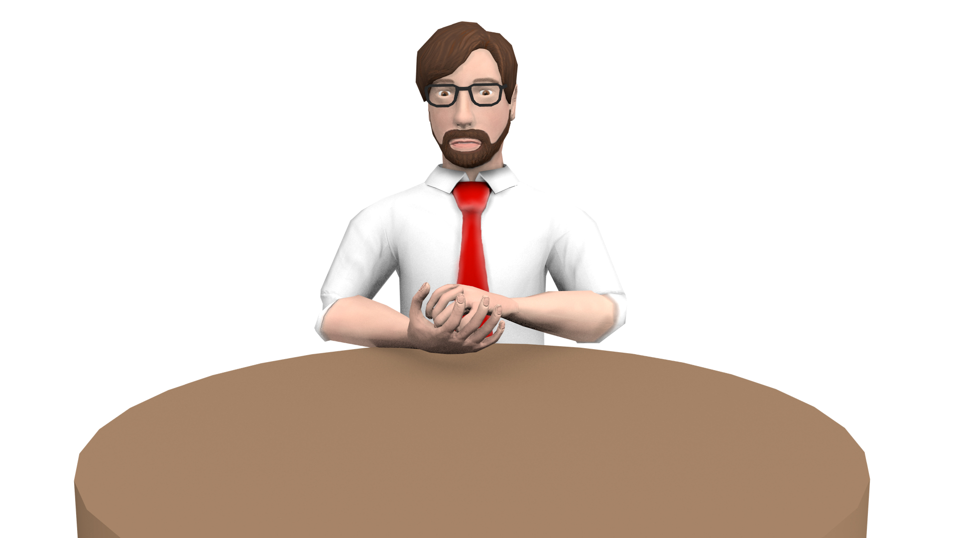 Cartoon Dealer 3D Model - TurboSquid 1149998