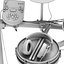 Electronic drum set ALESIS surge mesh kit