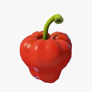 Cartoon Bell Pepper