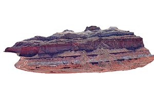 3D Arizona Cliif Bonus Pack model