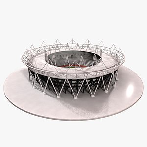 3d model olympic stadium london