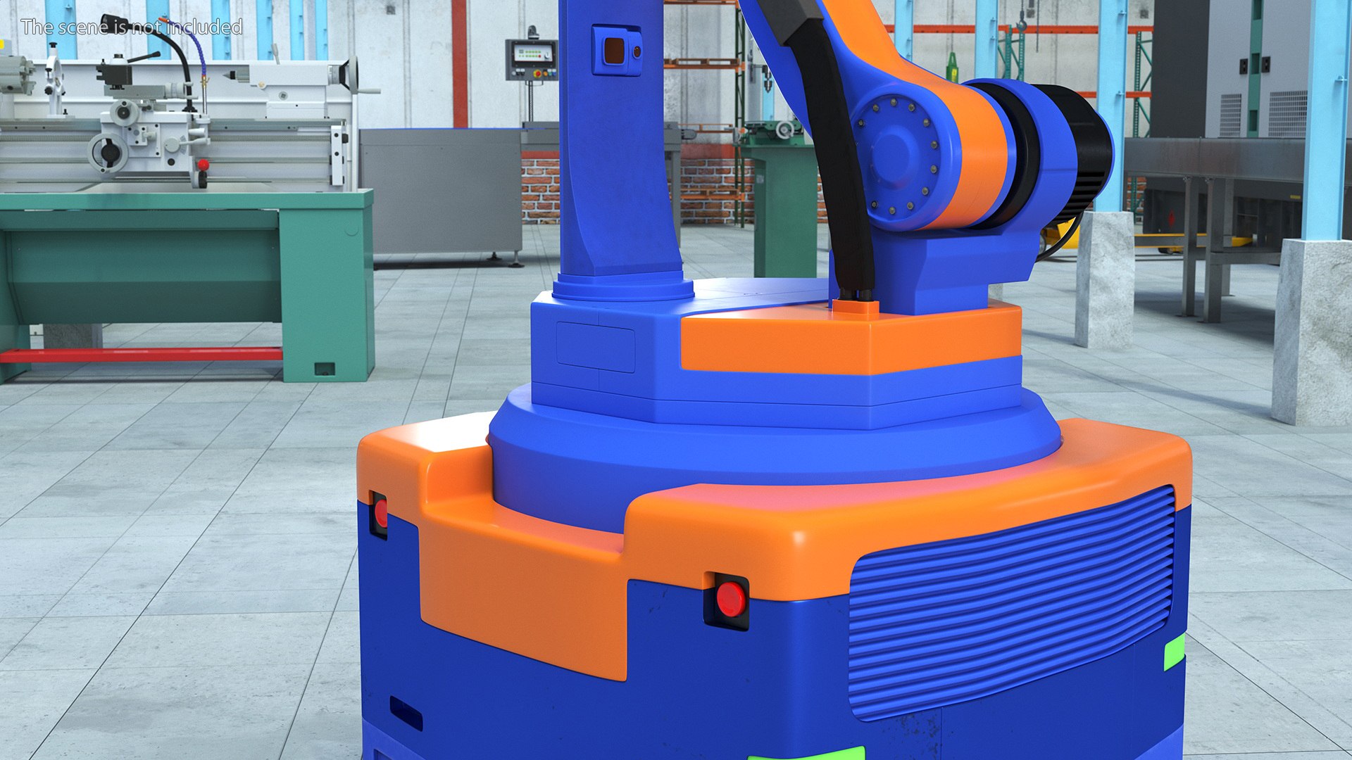 3D Warehouse Loader Robot Blue - TurboSquid 2094451