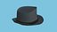 Dark Gray Trilby Hat - Character Design Fashion