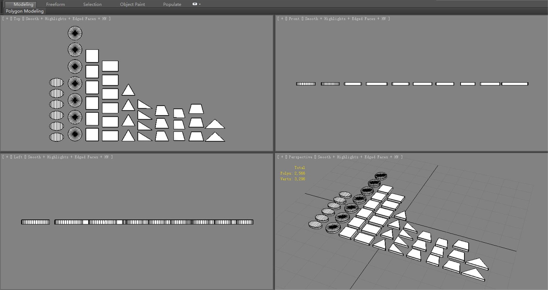 A Bunch Of Colorful Building Blocks 3D Model - TurboSquid 2112644