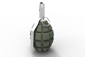russian f1 hand grenade 3d ma