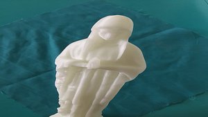 3D Blessed Virgin Mary Statue Sacred 3D Printable STL Model