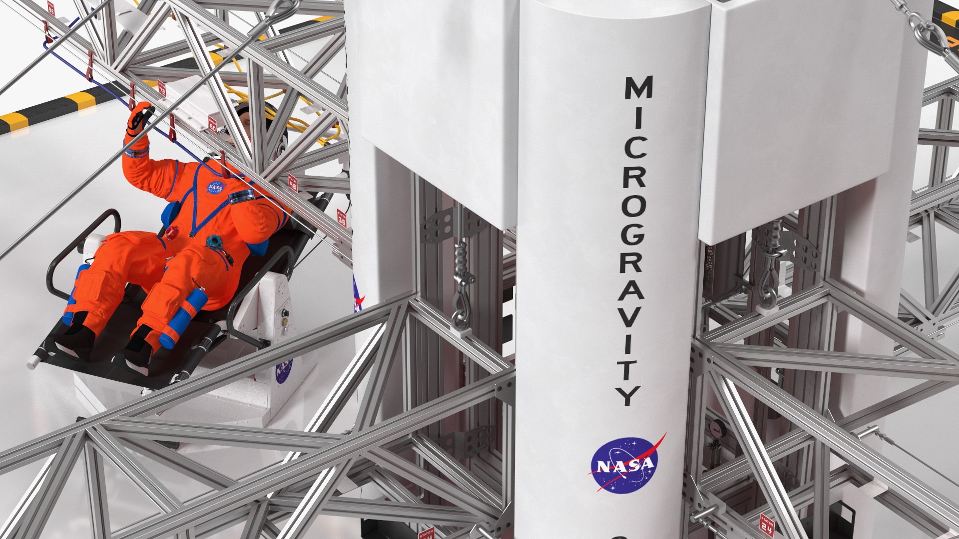 NASA Astronauts Train in the Microgravity Simulator 3D https://p.turbosquid.com/ts-thumb/am/pnhtIG/Hp/nasaastronautstraininthemicrogravitysimulator3dsmodel027/jpg/1699921862/1920x1080/fit_q87/e833bce7a991afd37478ee8ba170e20ec23c4993/nasaastronautstraininthemicrogravitysimulator3dsmodel027.jpg