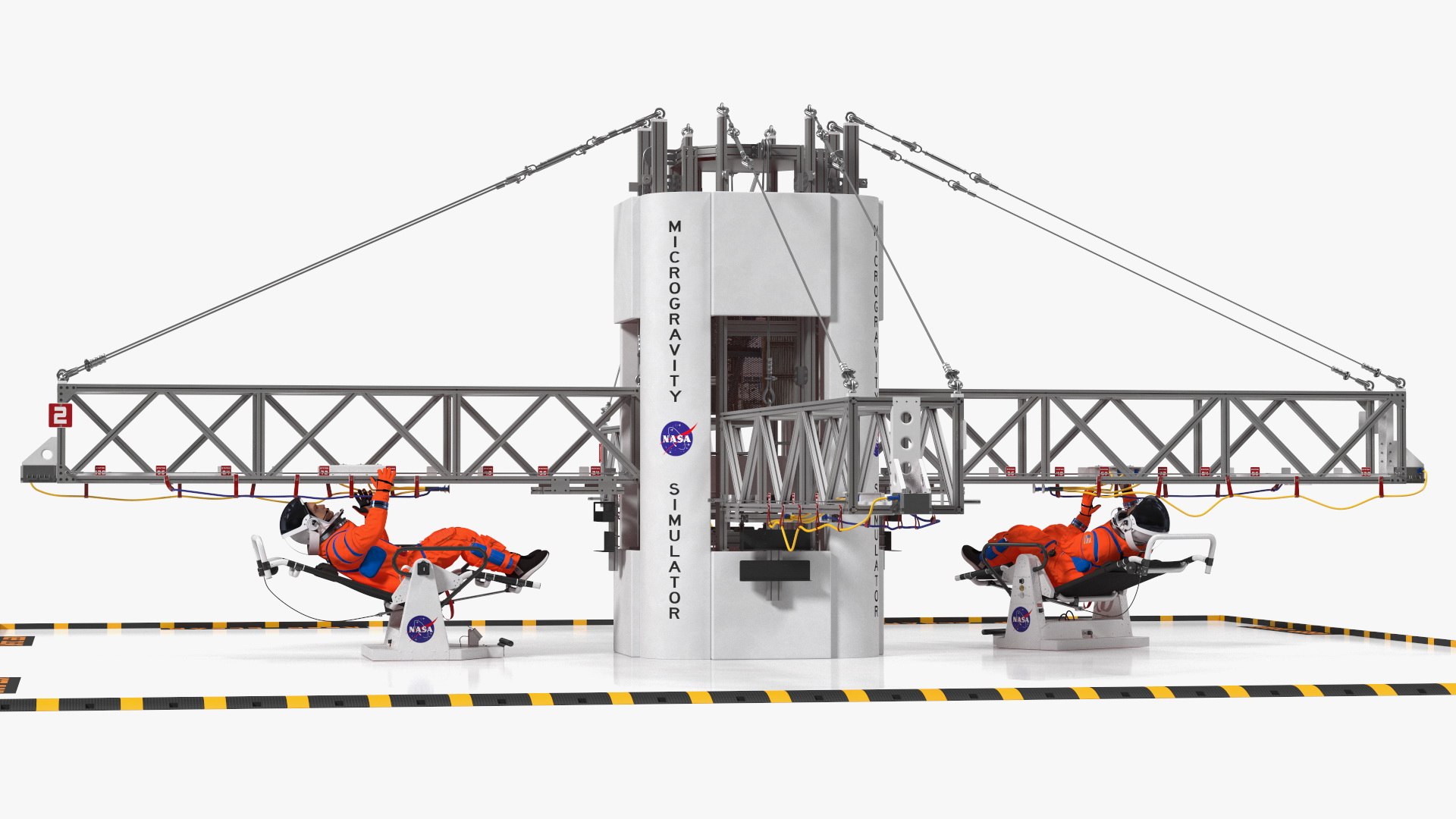 NASA Astronauts Train in the Microgravity Simulator 3D https://p.turbosquid.com/ts-thumb/am/pnhtIG/KM/nasaastronautstraininthemicrogravitysimulator3dsmodel019/jpg/1699921829/1920x1080/fit_q87/b379b30fbc674d22c48b39936770a63c20b9e8ad/nasaastronautstraininthemicrogravitysimulator3dsmodel019.jpg