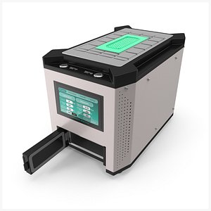 LCD Laminating Machine PBR 3D model