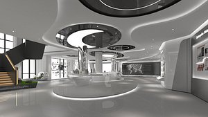 Exhibition Hall model