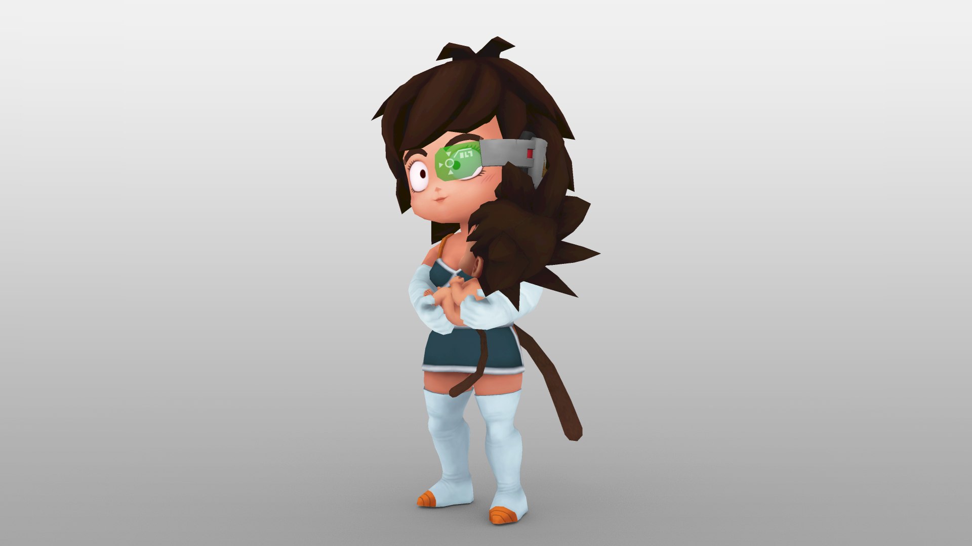 Filho Goku Modelo 3D - TurboSquid 1289950