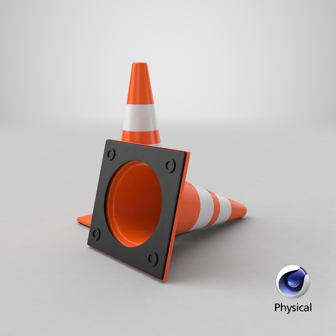 3D Traffic Cone Model - TurboSquid 1381129