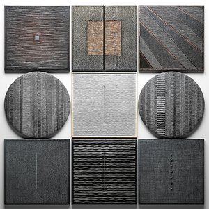 3D wood wall sculpture