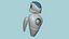 Colección 10 Flying Robot - Diseño de personajes de ciencia ficción
