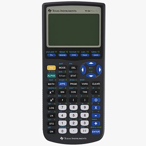 Graphing Calculator 3D model