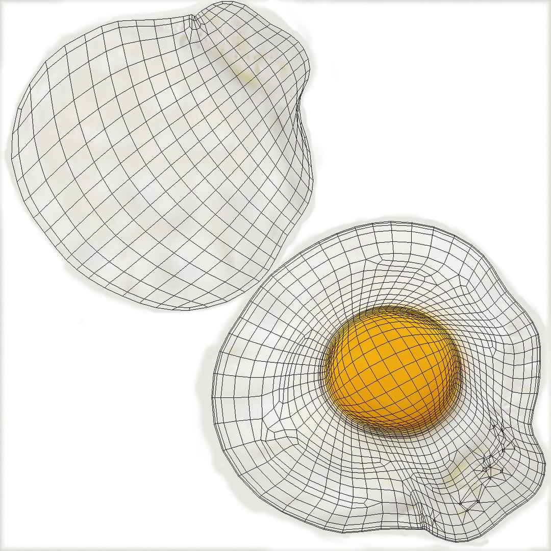 fried egg 3D model https://p.turbosquid.com/ts-thumb/an/Dko5nC/KjW6u2Tq/friedeggvray3dmodel009/jpg/1517634263/1920x1080/fit_q87/b15897a7ae85505b57e527b120db2fc34b733000/friedeggvray3dmodel009.jpg