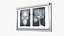 X Ray Lightbox with Skull Radiographs