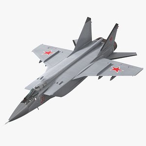 Mikoyan MiG-31 Supersonic Interceptor Aircraft Flight