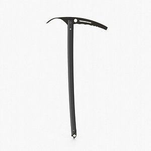 3D mountaineering ice axe