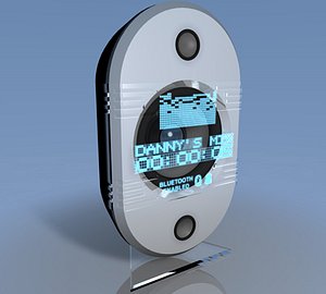 3d model bluetooth speaker