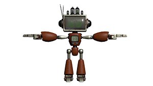 Vintage Robot 3D Model