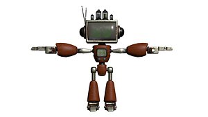 Vintage Robot 3D Model
