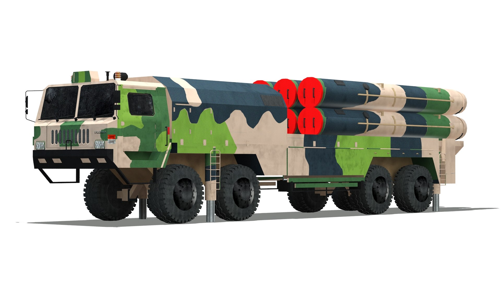 3D Chinese HQ19 Surface-to-air Defense Missile System - TurboSquid 2443976