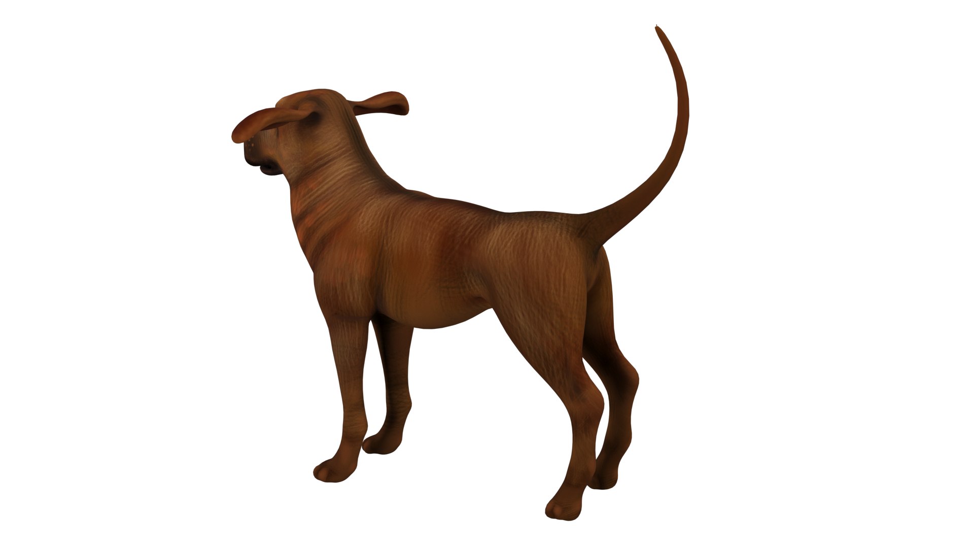 3D Dog Rig High-poly Textured Model - TurboSquid 2345352