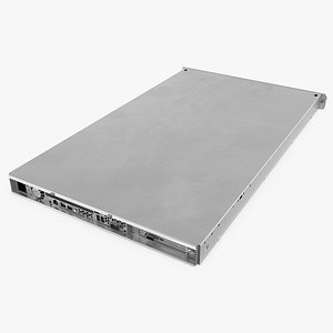 Rack Server Hardware Unit Apple 3D