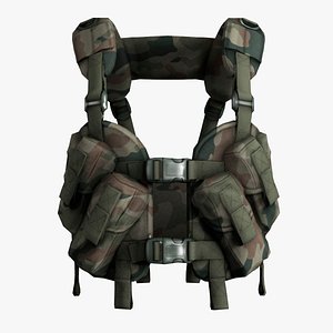 3d army tactical vest otter