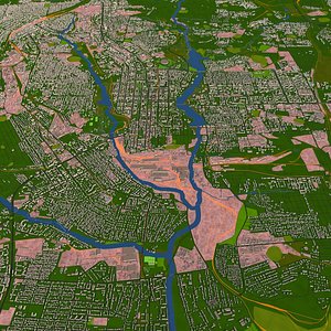 building street city model